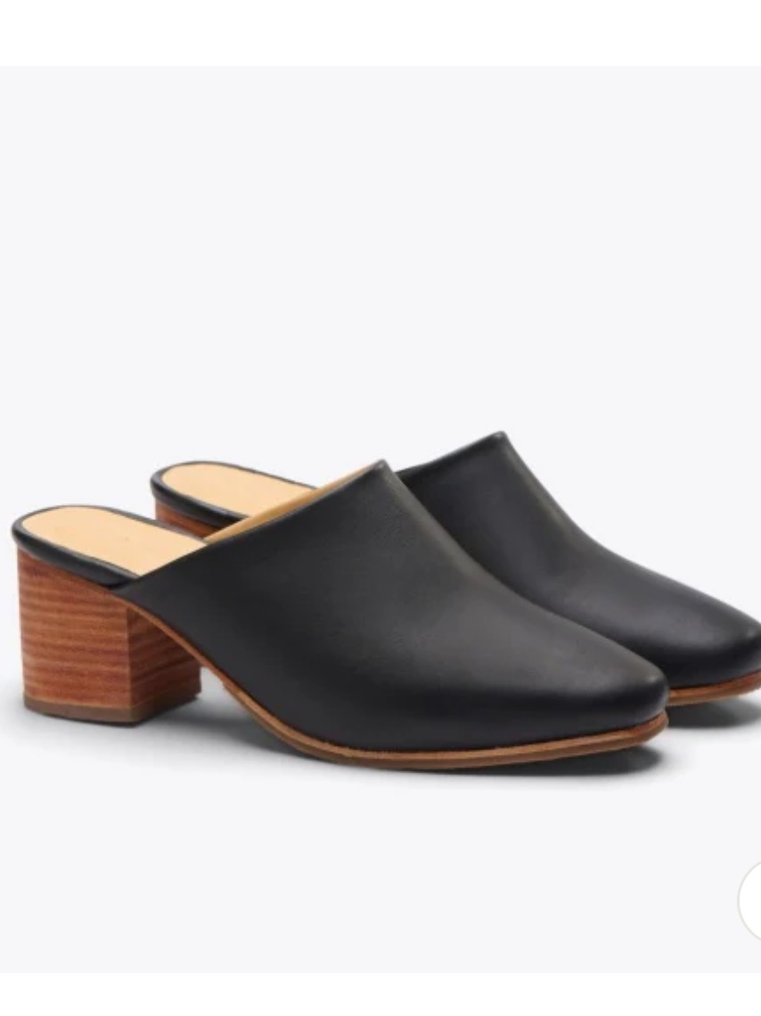 Nisolo All-Day Mule In Black Size 8.5